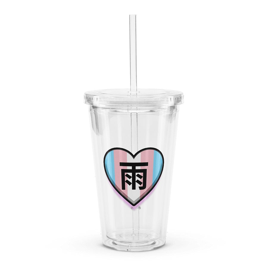 Rain Kanji Heart 16oz Double Wall Tumbler product image (1)