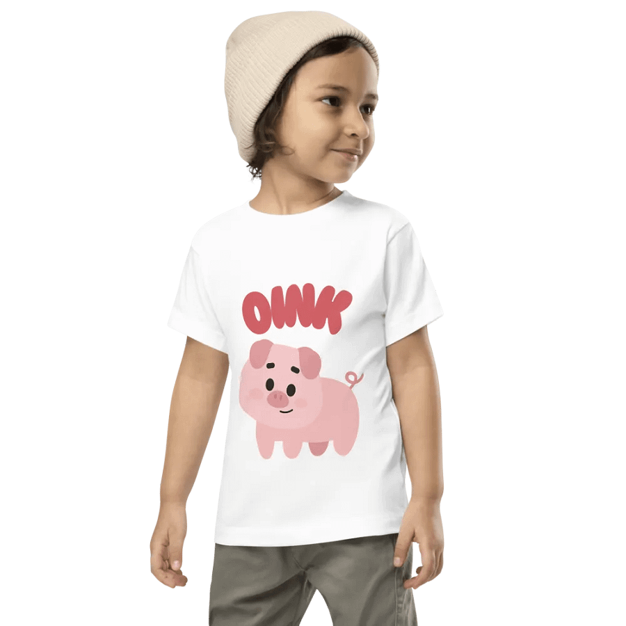 EIEIO Pig Oink T-shirt for Toddlers product image (7)
