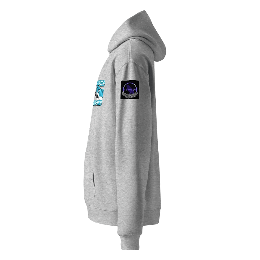 Danger Dolphin Unisex Oversized Hoodie product image (38)