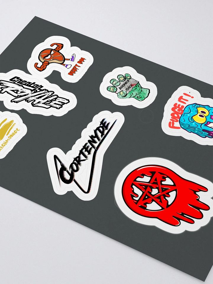Cortenyde Kiss-Cut Sticker Sheet product image (2)