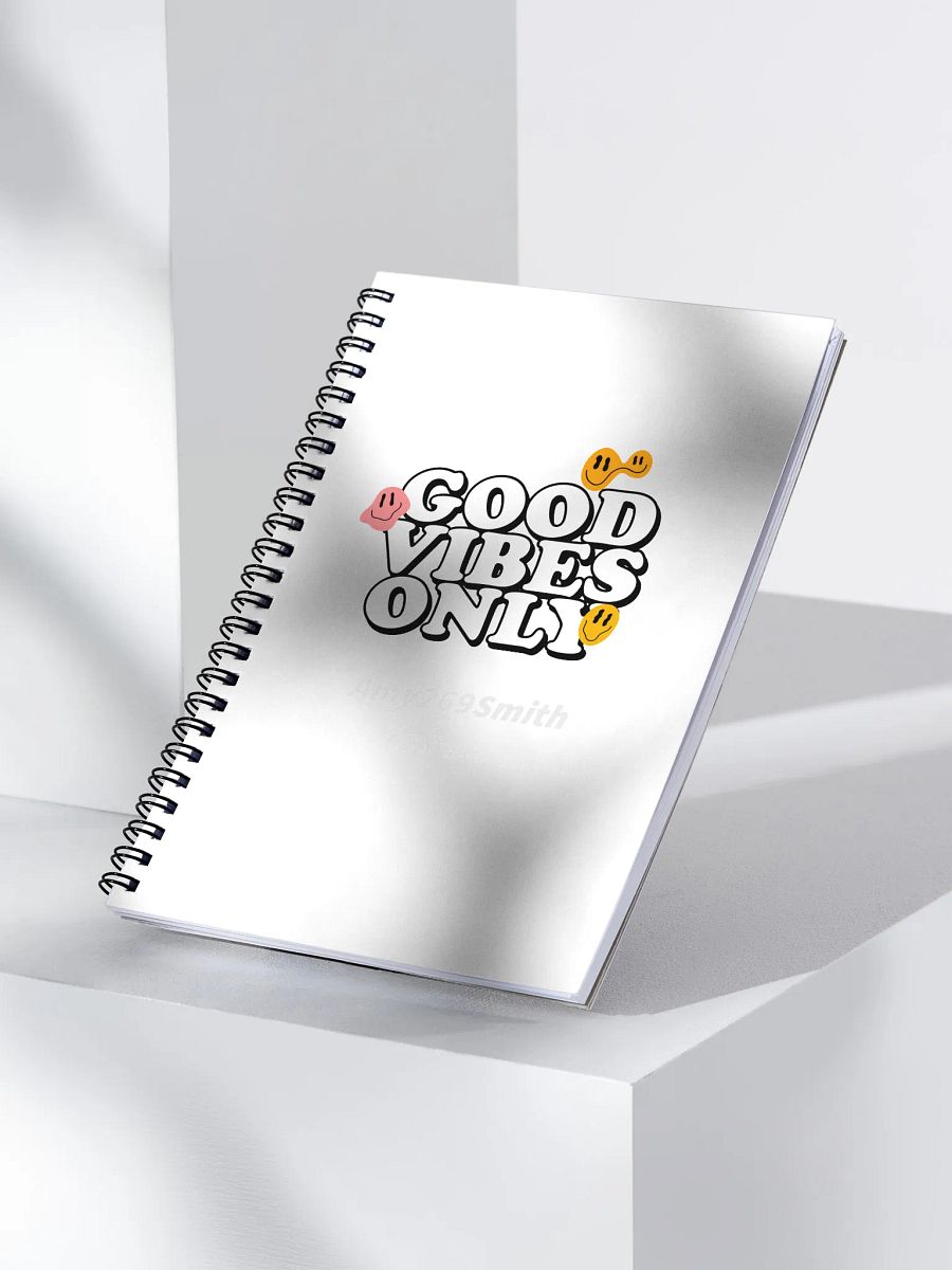 Smiling Flower Spiral Notebook product image (3)