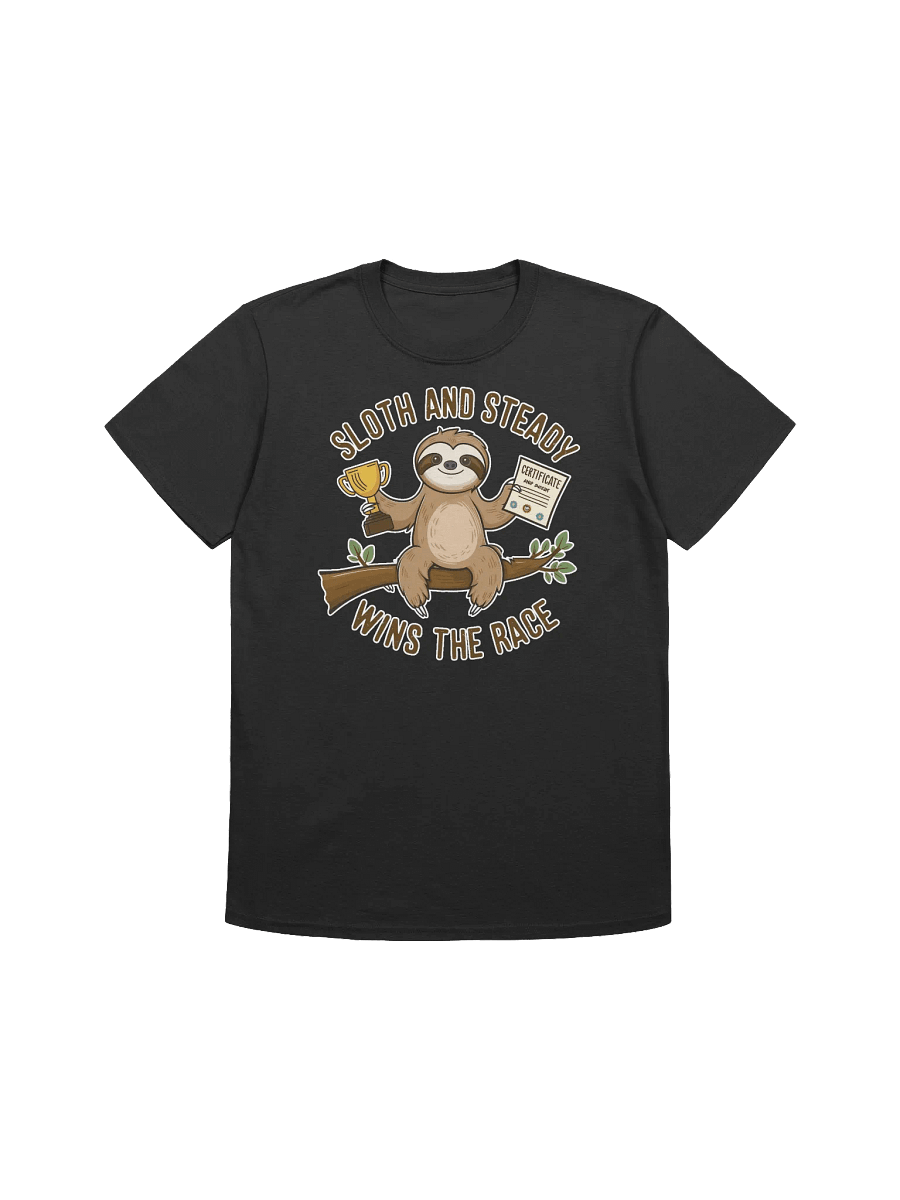 Sloth Lover - Embrace the Pace - The Sloth's Guide to Success T-Shirt product image (1)
