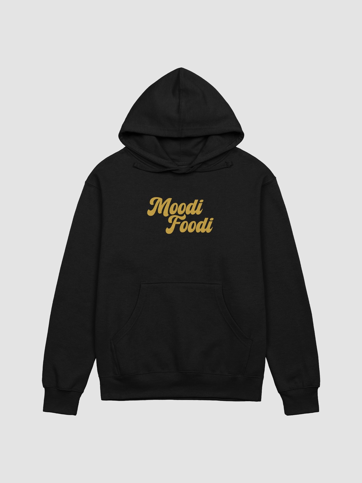 Moodi Foodi Originals, Hoodie – Mustard product image (1)