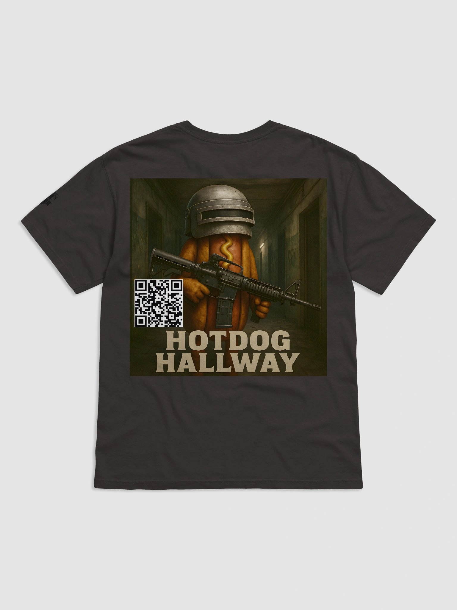 HD Hallway QR T-Shirt (Back image) product image (22)