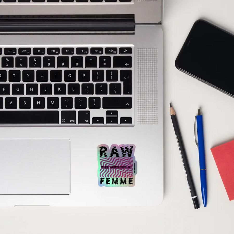 Kiss-Cut Holographic Stickers: Where Women Define Art product image (12)