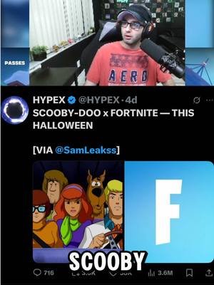 SCOOBY DOO IS COMING TO FORTNITE 😳🐶 #fortnite #scoobydoo #gaming #fasifytv #shorts 