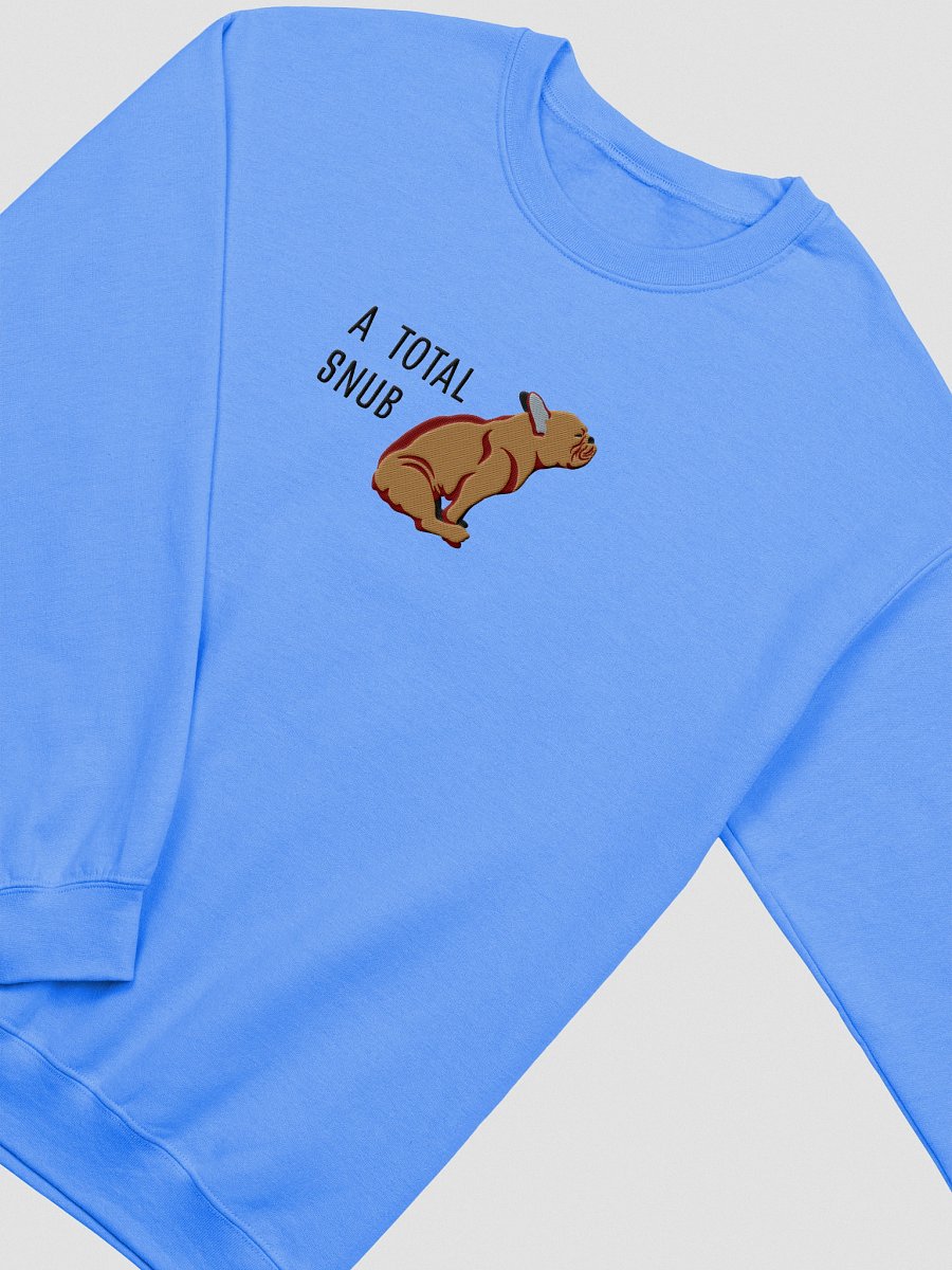 A Total Snub Sweatshirt (Embroidered) of a French Bulldog(Tan) product image (9)