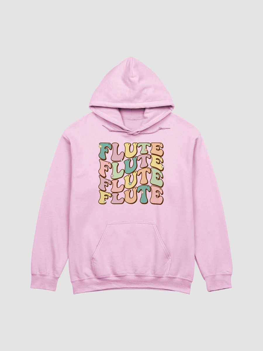 Groovy Wavy Flute Hoodie Pastel - Unisex product image (1)