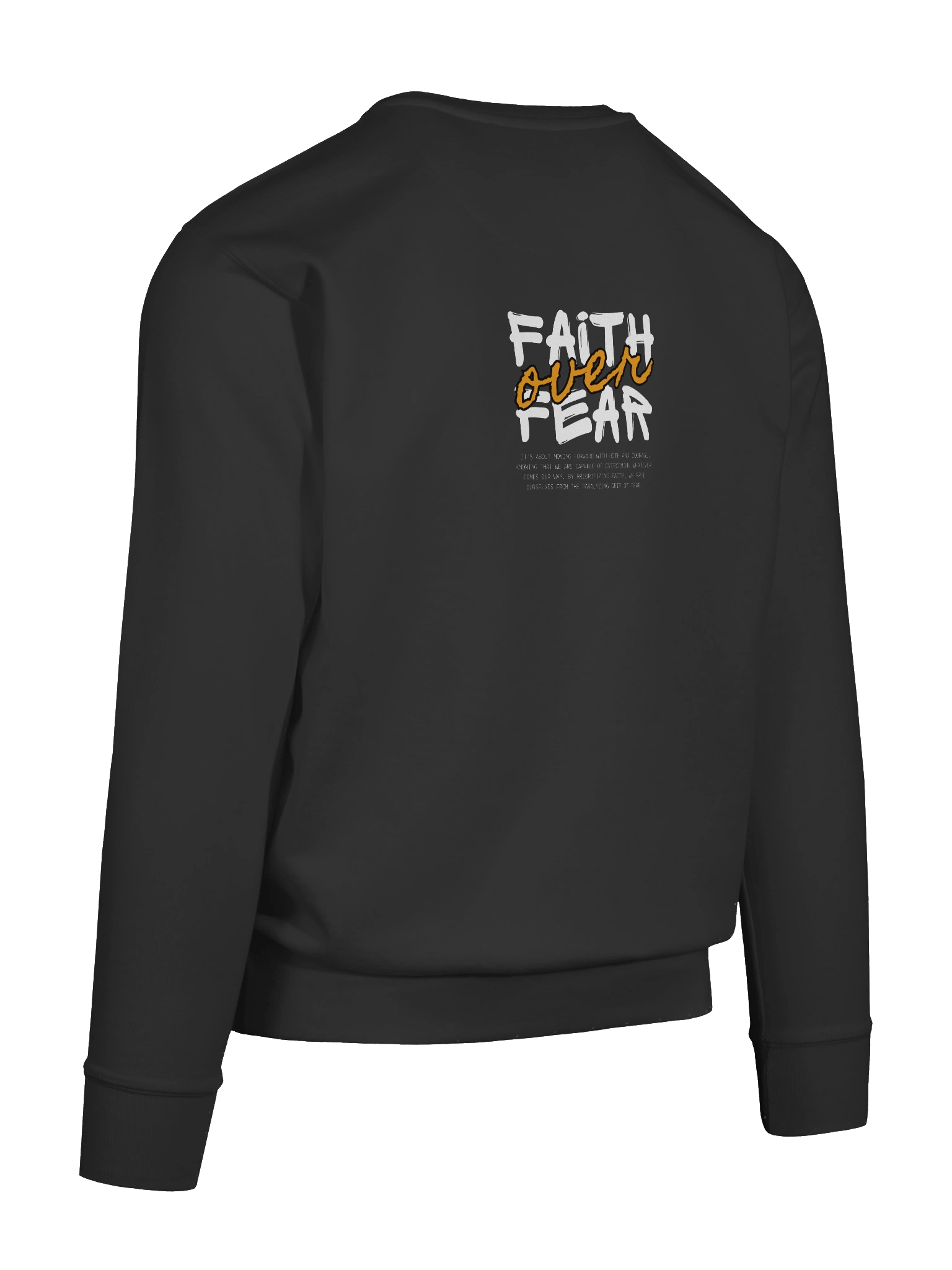 Faith Over Fear Sweatshirt – Studio Life University Collection product image (12)