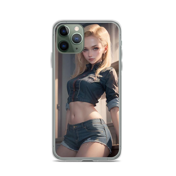 Android 18 Dragon Ball Inspired iPhone Case - Fits iPhone 7/8 to iPhone 15 Pro Max - Powerful Design, Durable Protection product image (2)