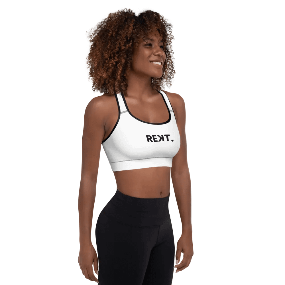 Get Rekt Padded Sports Bra product image (4)