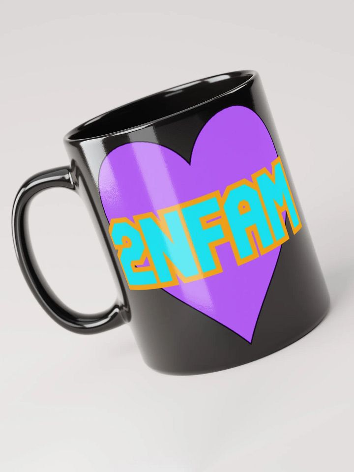 The2Nicks Heart Mug - Black product image (1)