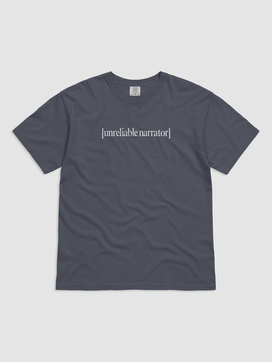 Unreliable Narrator tee product image (7)