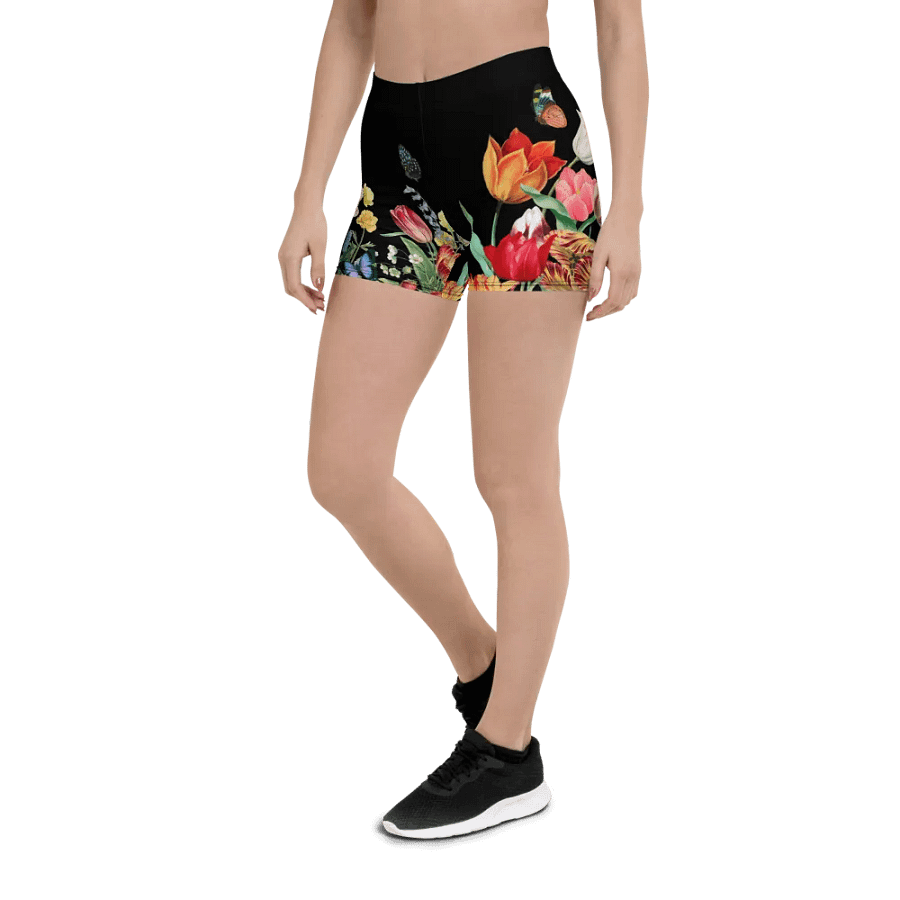 Symmetrical Garden Dreams All-Over Print Shorts product image (4)