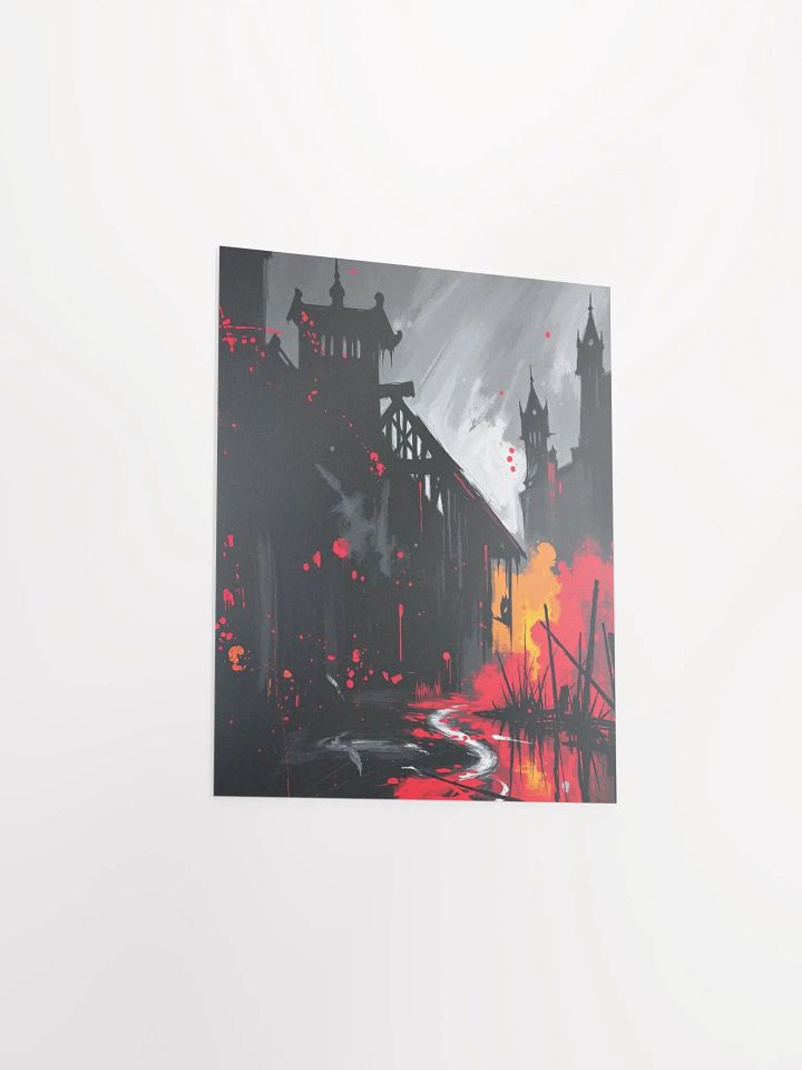 Gothic Cityscape Poster product image (10)