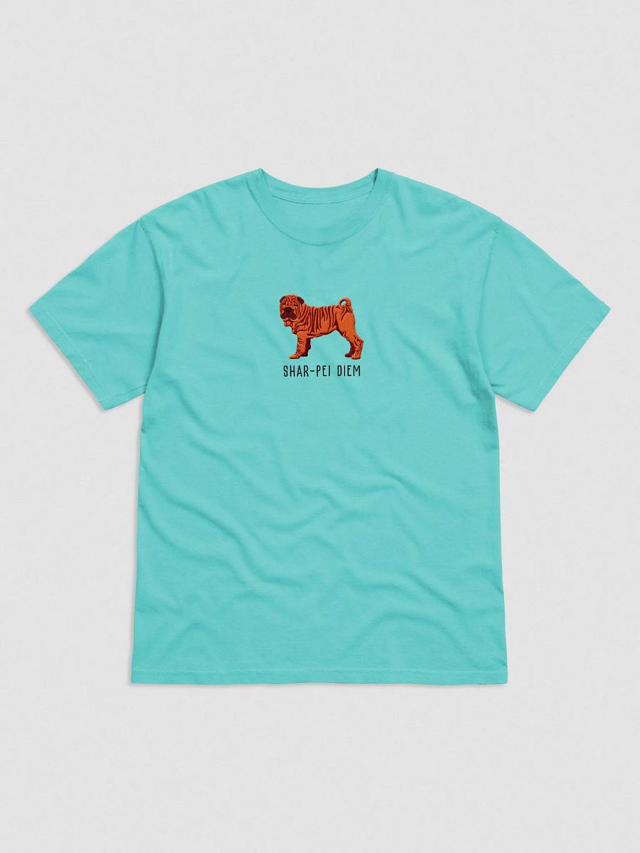 Shar-Pei Diem T-Shirt(Embroidered) of a Chinese Shar-Pei(Red) product image (4)