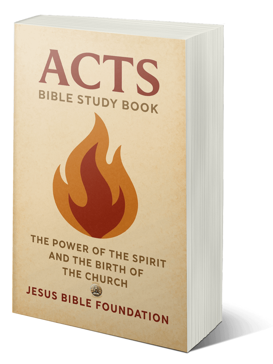 Acts Bible Study Book: The Power of the Spirit and the Birth of the Church product image (1)