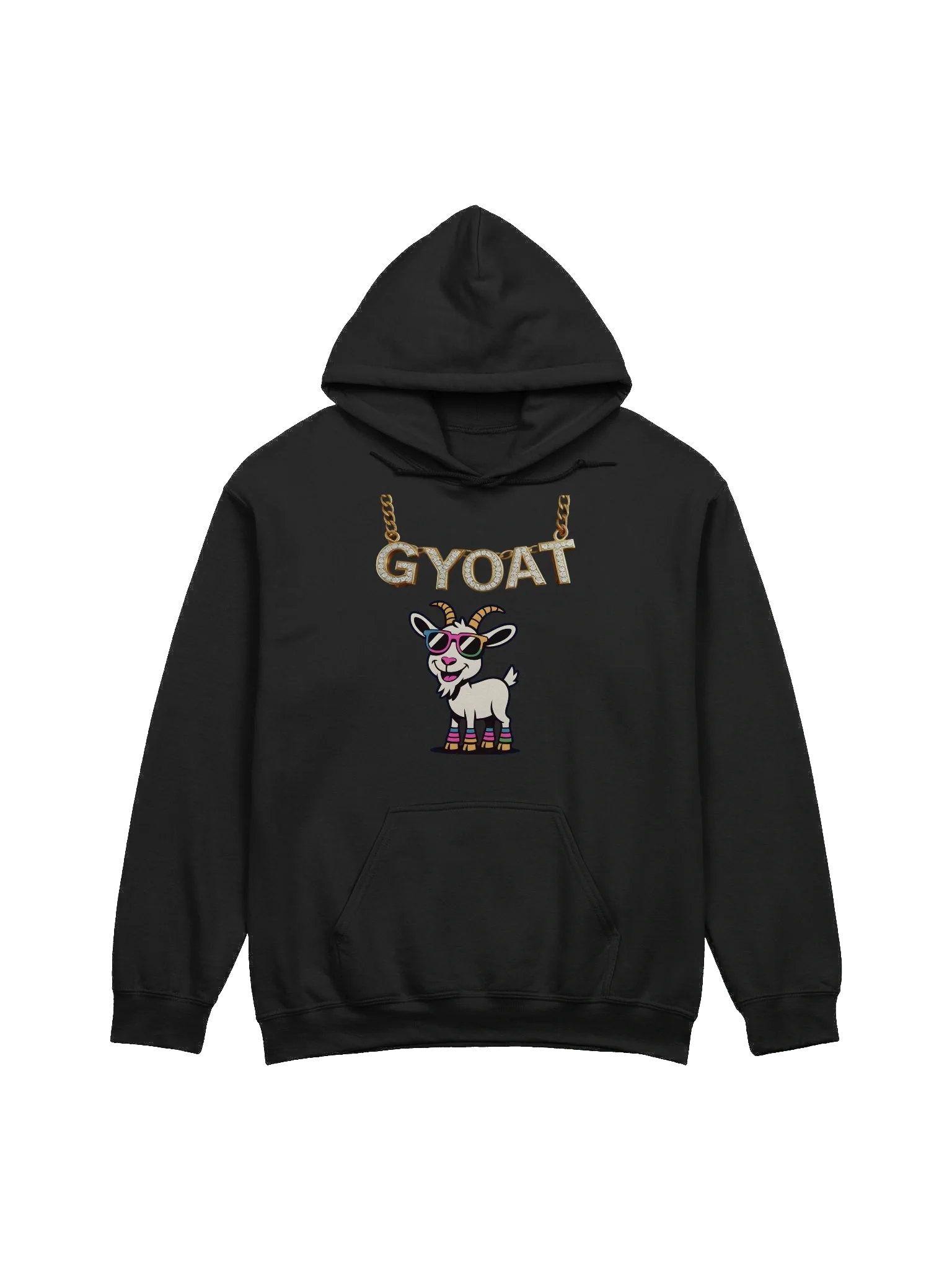 GYOAT Gold Chain with Goat Hoodie product image (1)