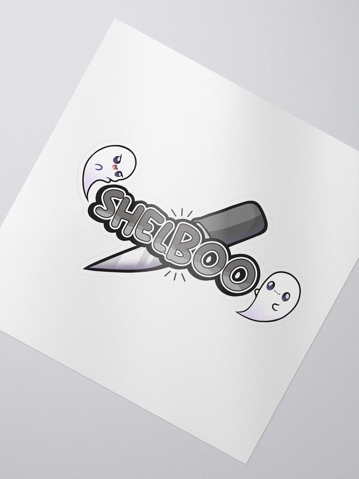 shelBOO Logo Sticker product image (2)