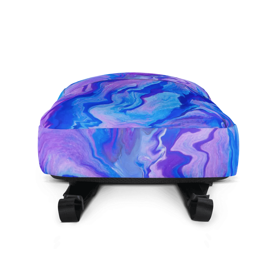 Violet vortex All over print Backpack product image (2)