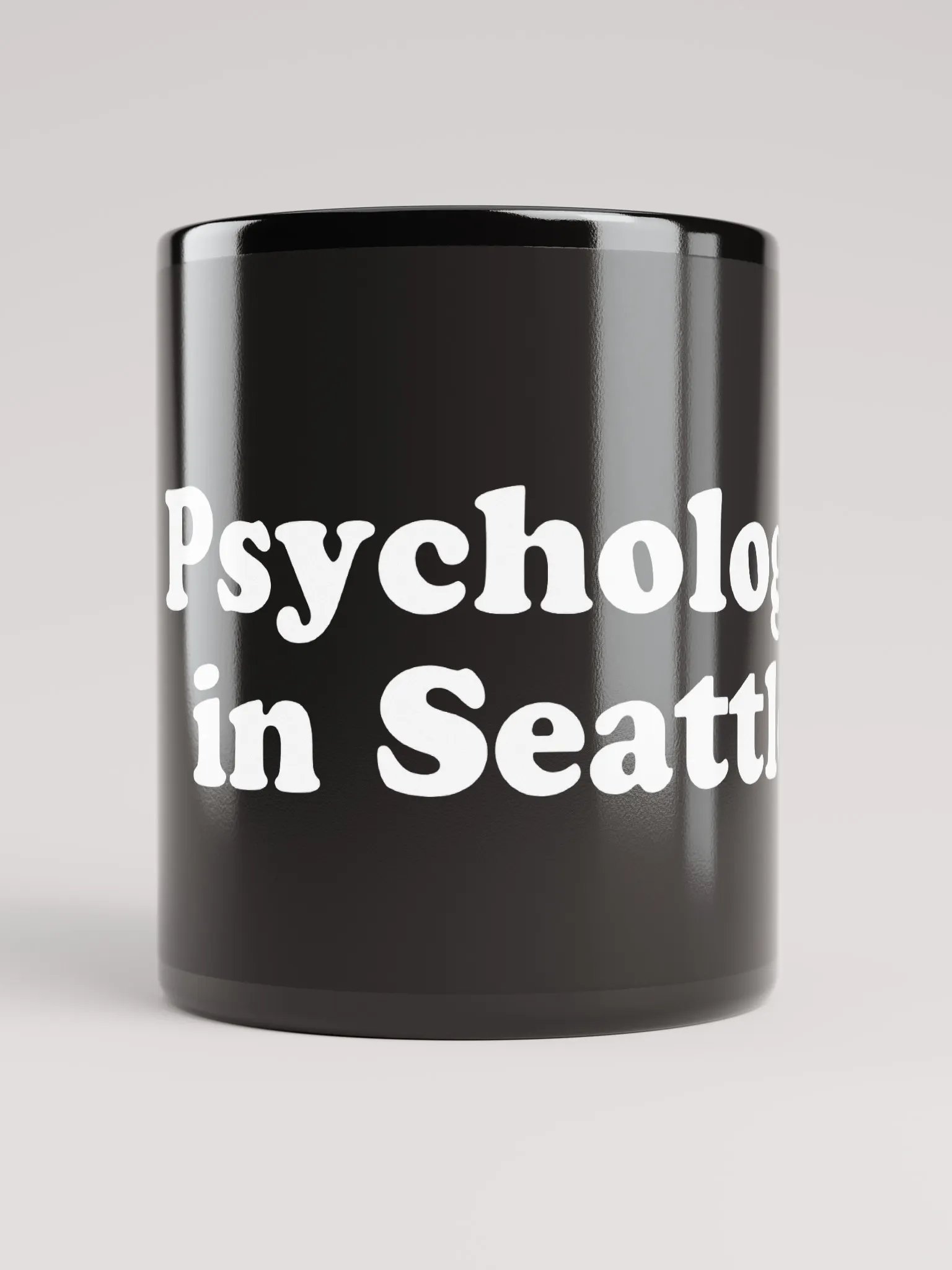 Psychology In Seattle - Black Mug product image (1)