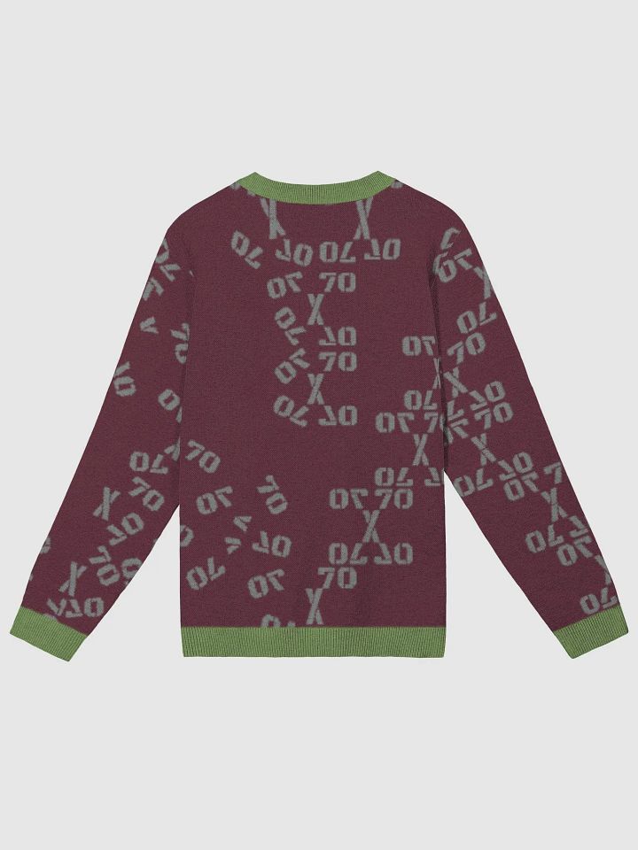 The Lives On HIGH | 777 | UNISEX Knitted Crewneck Sweater | 014 product image (2)