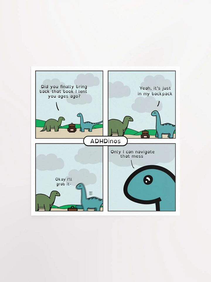 Comic #4 - Poster Print product image (1)