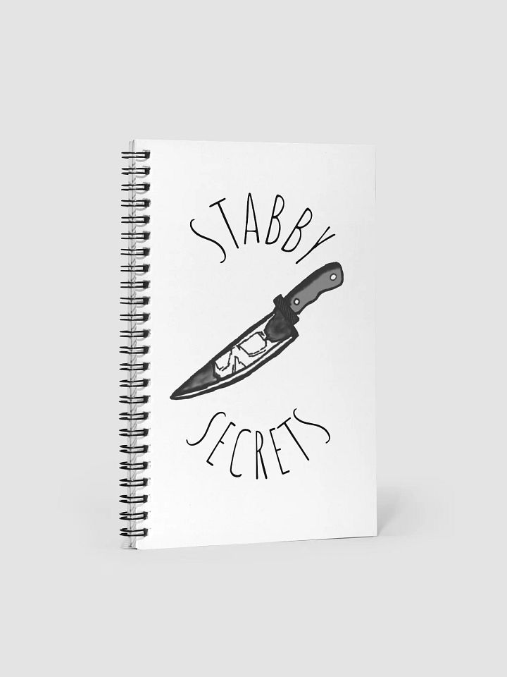 Stabby Secrets Notebook product image (1)