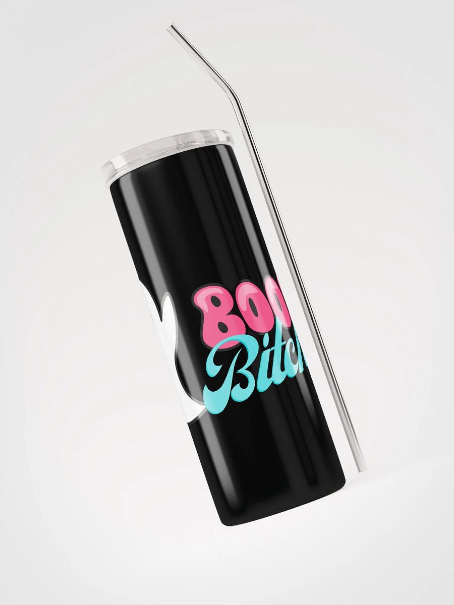 Boo Bitch Tall Tumbler with Straw product image (3)