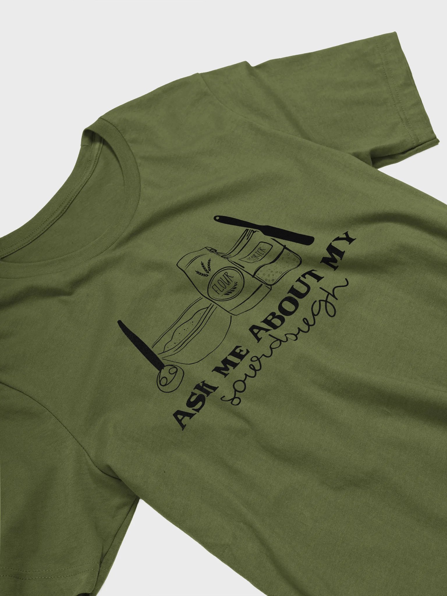 Ask me about my Sourdough T-Shirt product image (29)