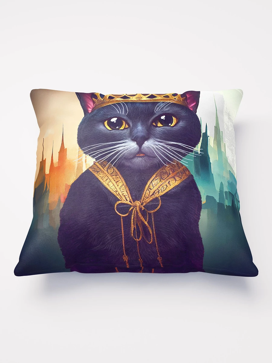 Hail The King - Cat Throw Pillow product image (2)