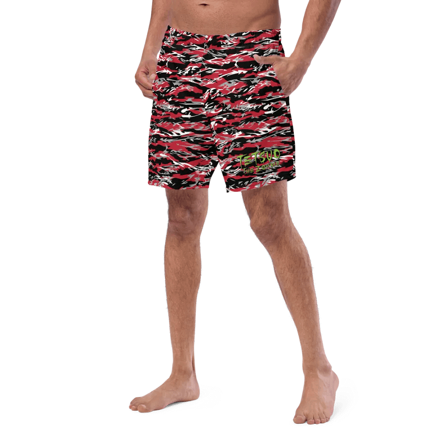 Blood Camo Swim Trunks product image (7)