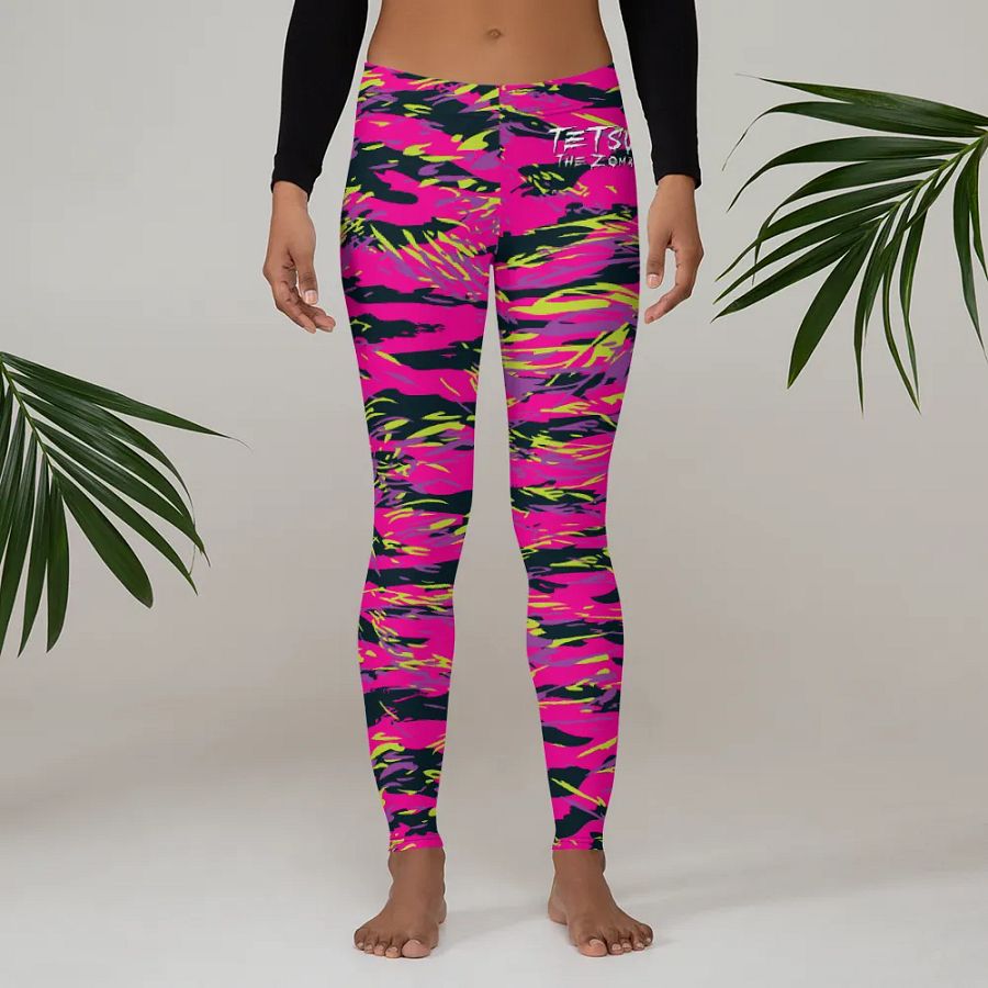 Pink Camo Women's Leggings product image (4)