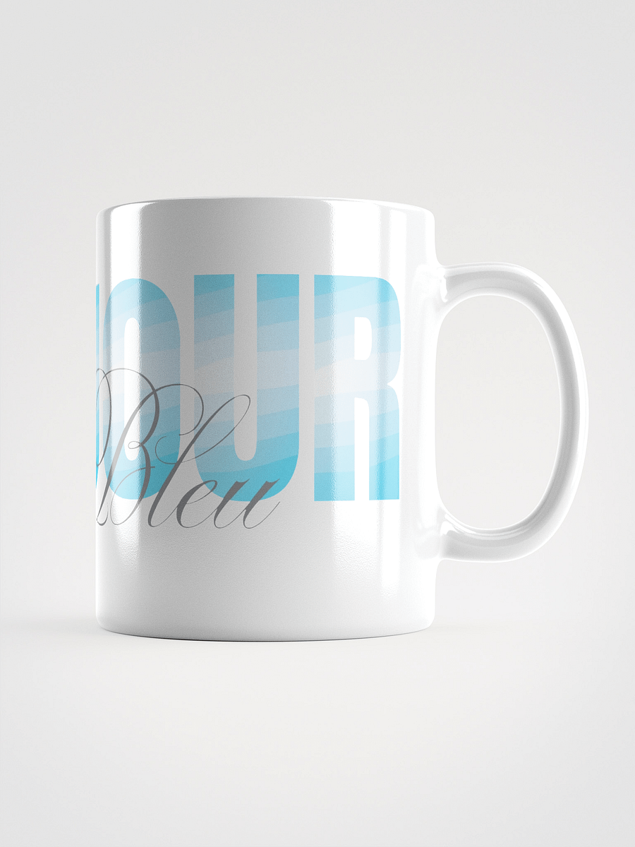 Mug Blanc Bonjour Ciel Bleu - Cadeau Mug Message Positif product image (1)