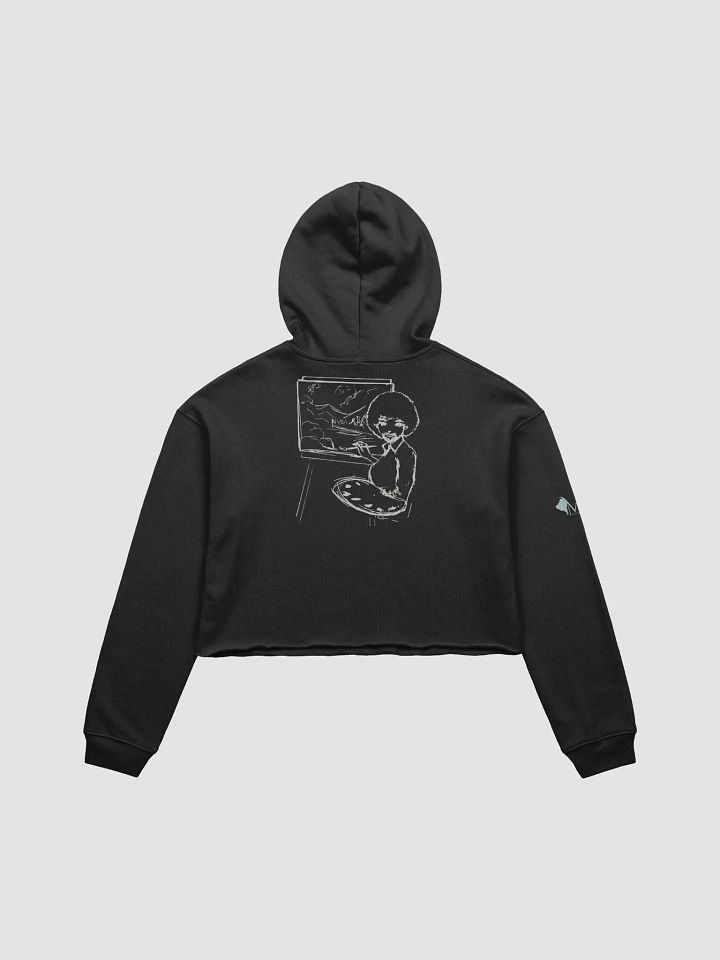 Boob Ross Crop Hoodie product image (2)
