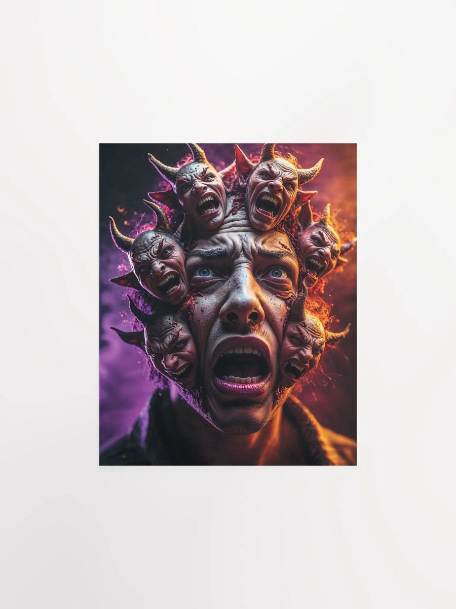 Screams of the Inner Demon Matte Poster product image (1)