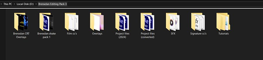 Brenxdan Editing Pack 3 product image (3)
