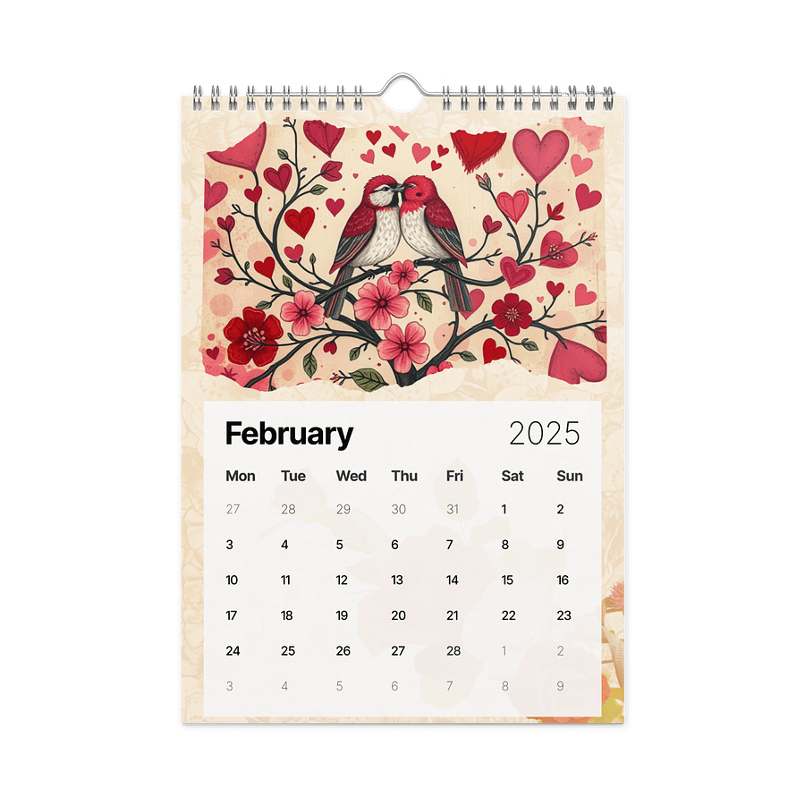 FOLK ART WALL CALENDAR 2026 product image (5)