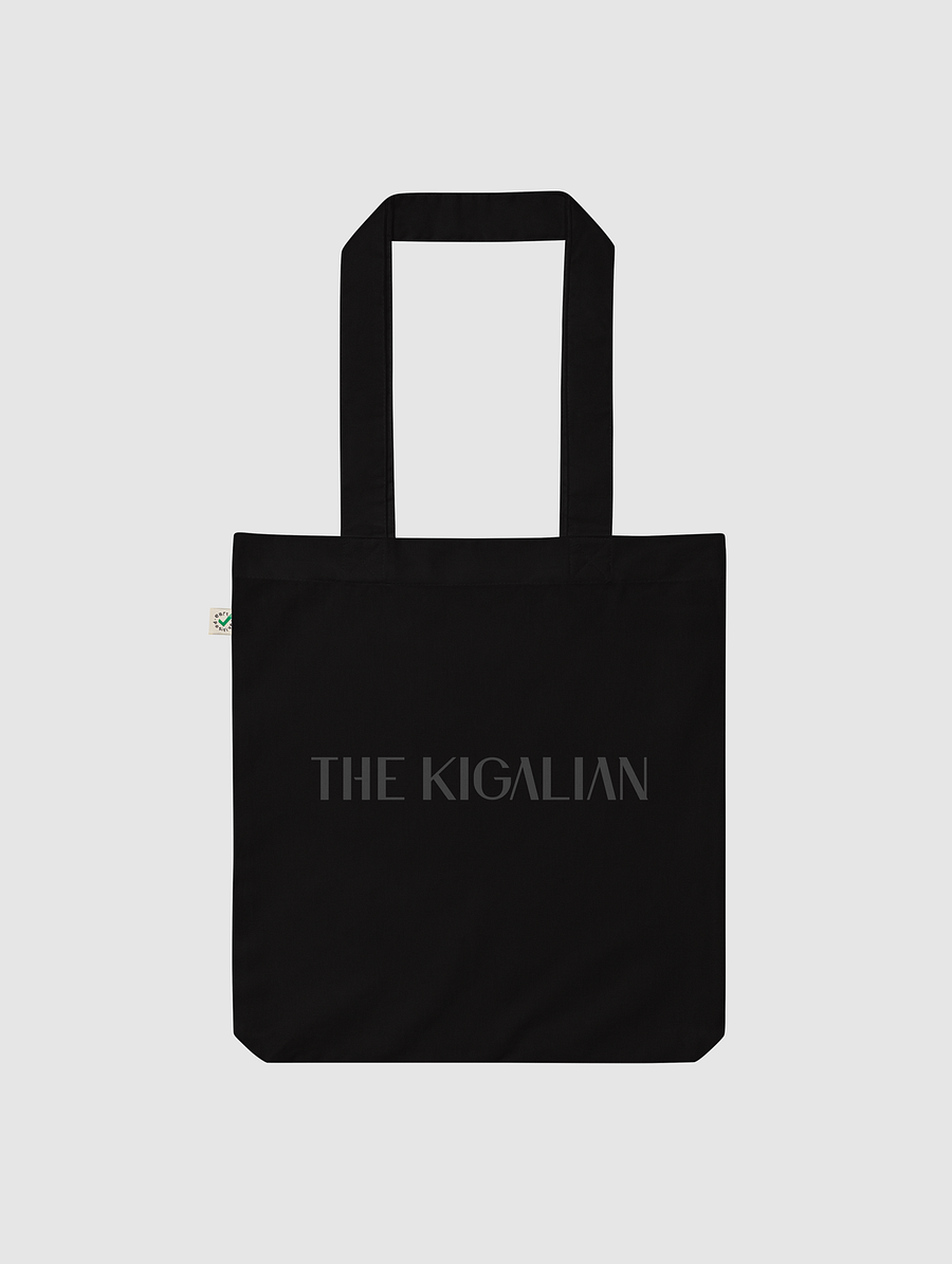 Organic Fashion Tote Bag with Black Kigalian Logo product image (2)