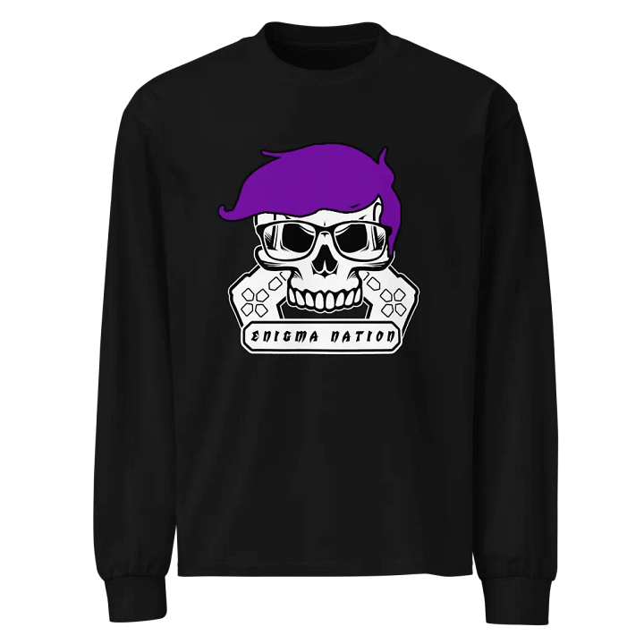 Enigma Nation AS Colour Unisex Premium Heavyweight Long Sleeve Shirt product image (1)