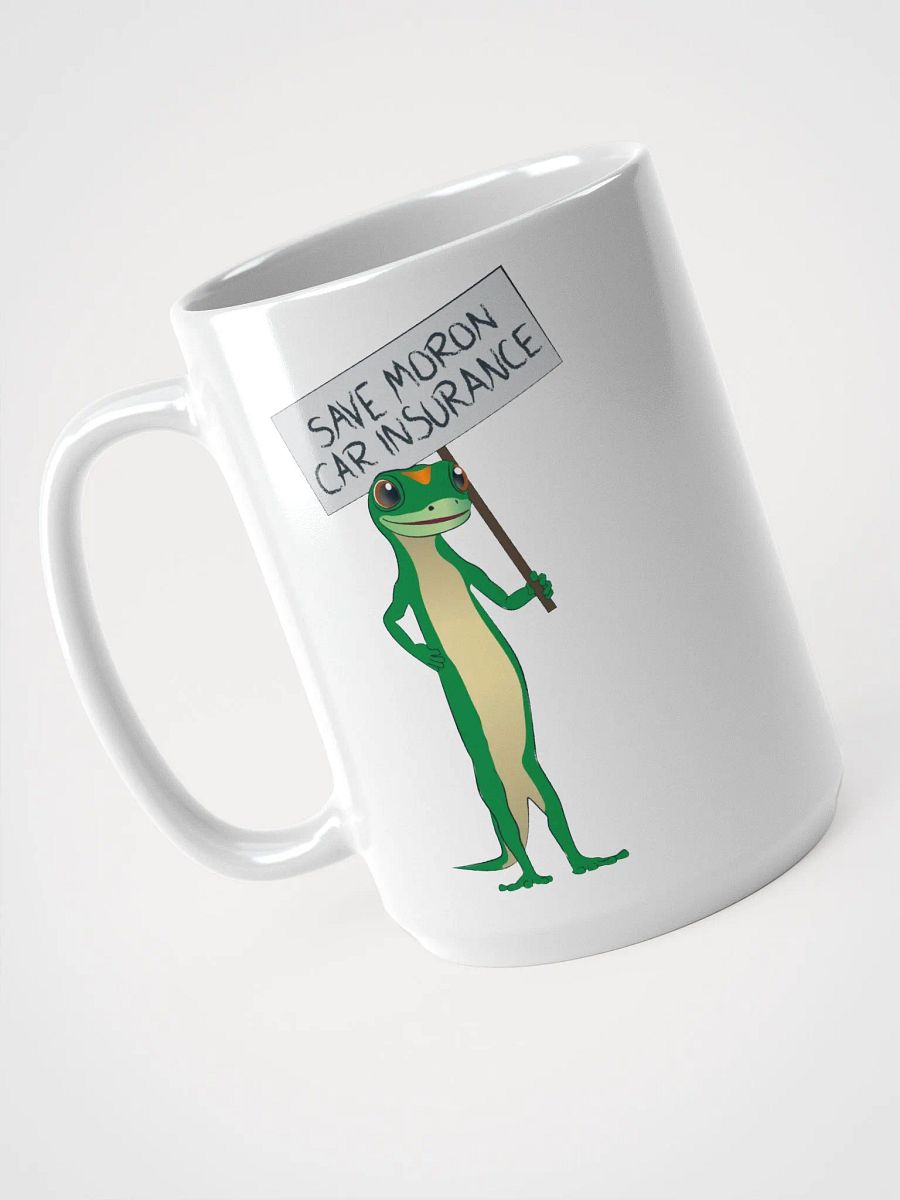 Quirky Gecko Moron Insurance Mug product image (3)