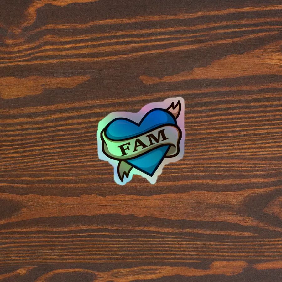 Ris Fam Holo-Sticker product image (4)
