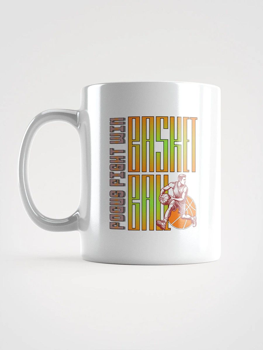 Focus Fight Win Basketball Mug product image (1)