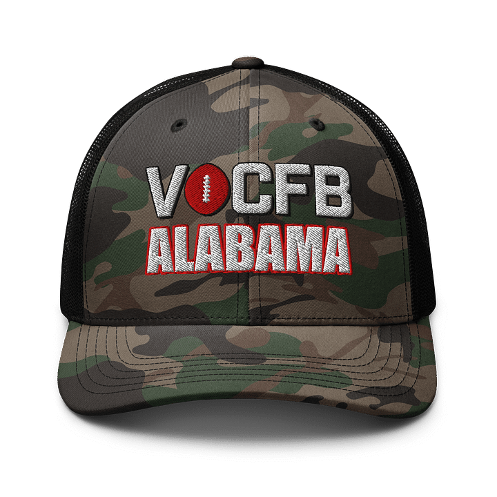 Alabama VOCFB Camo Trucker Hat product image (1)