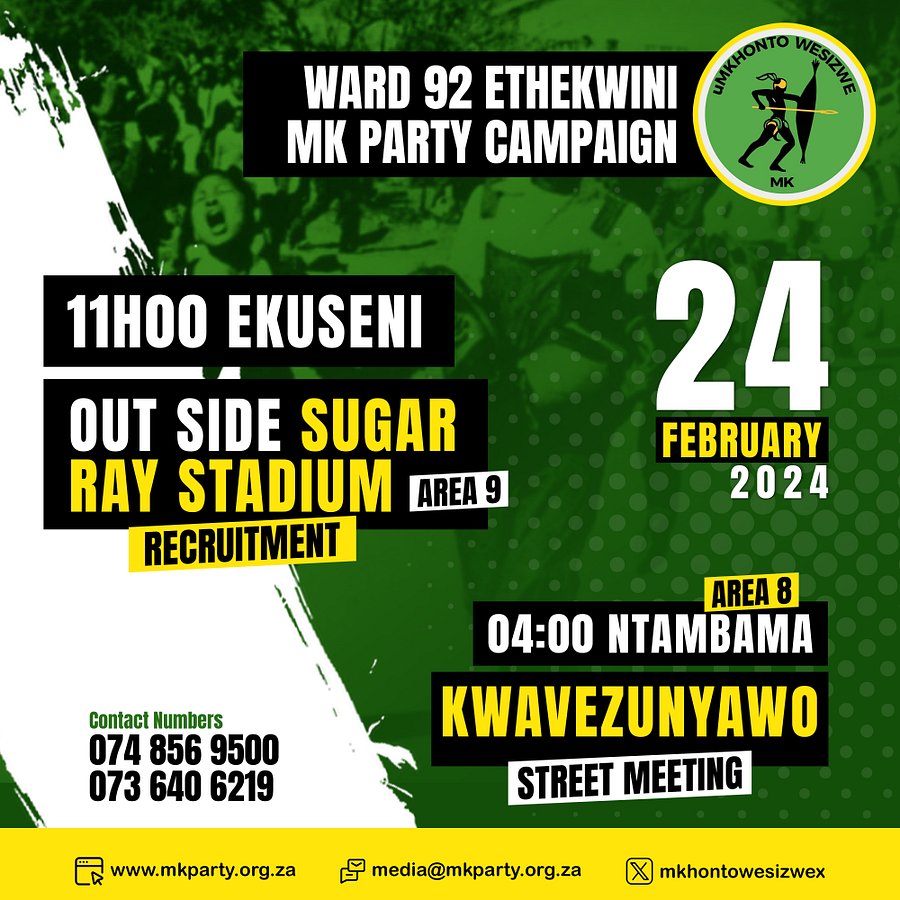 Umkhonto Wesizwe Poster Design Template PSD File product image (3)