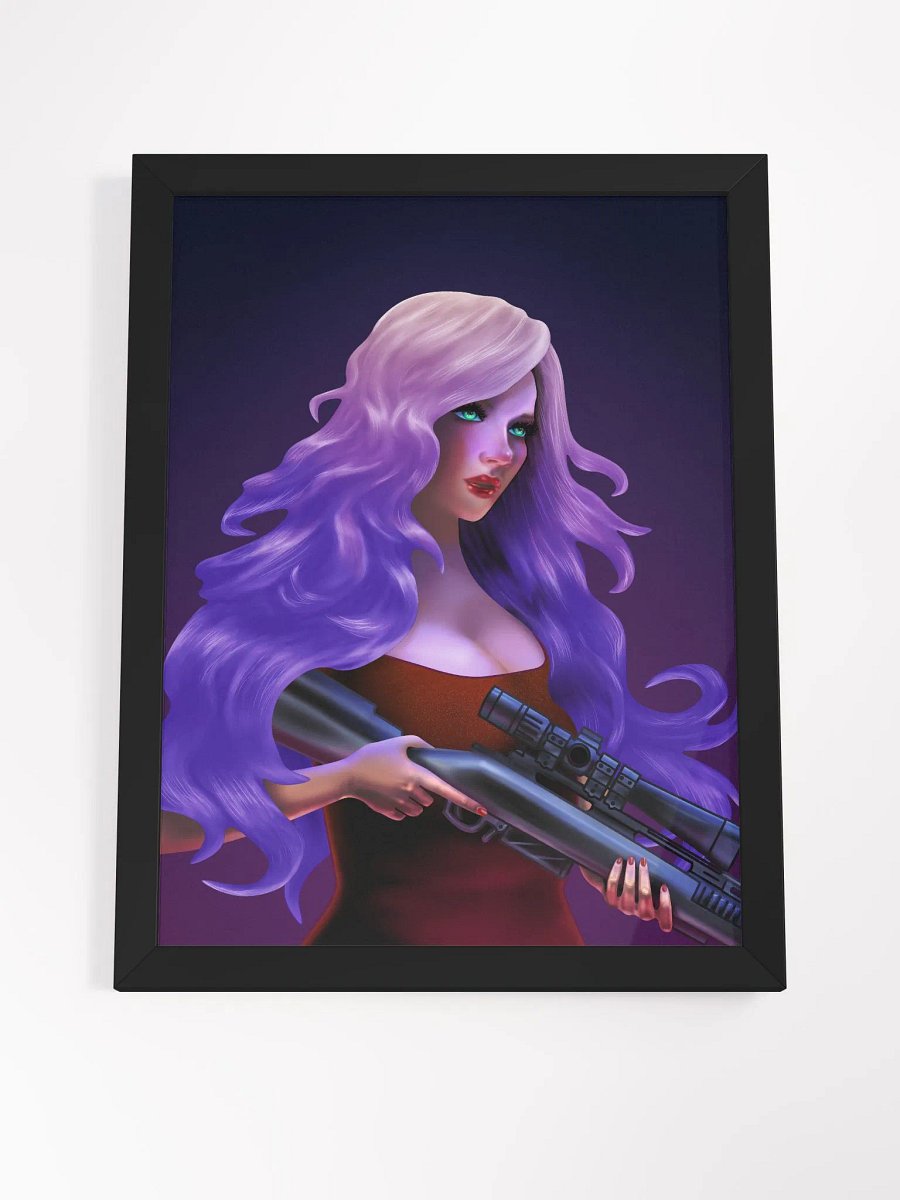 Sniper | Framed High-Quality Matte Poster product image (4)