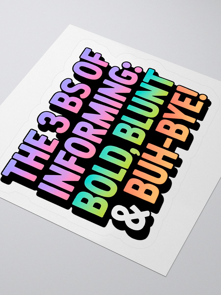 Informing Human Design Manifestor Sticker product image (3)