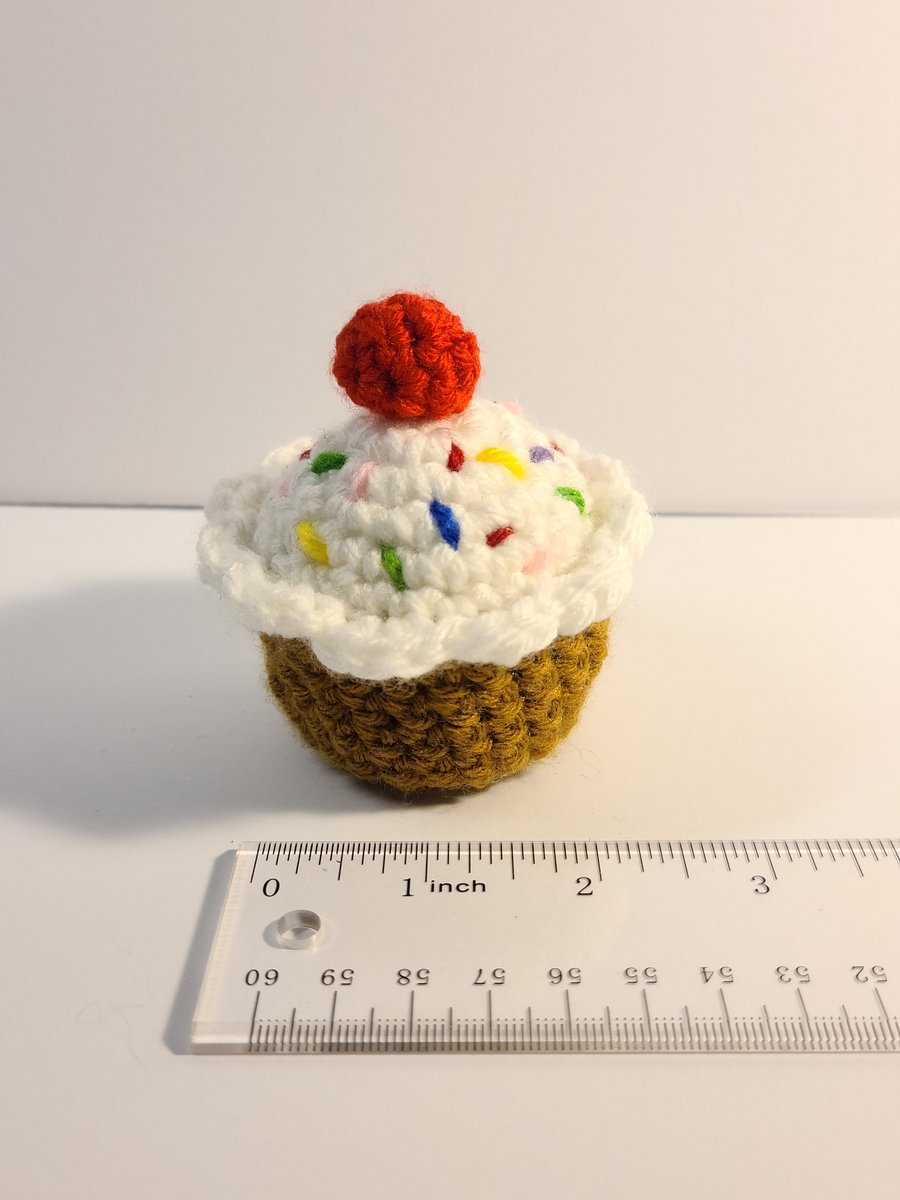 Handmade Amigurumi Cupcake Stuffed Toy product image (3)