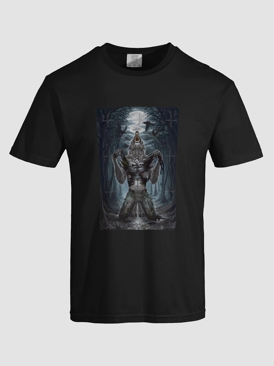 wolf tearing shirt product image (7)