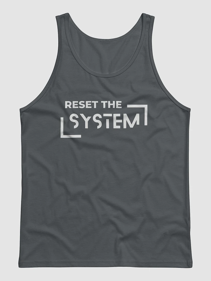 Men's tank top reset the system product image (3)